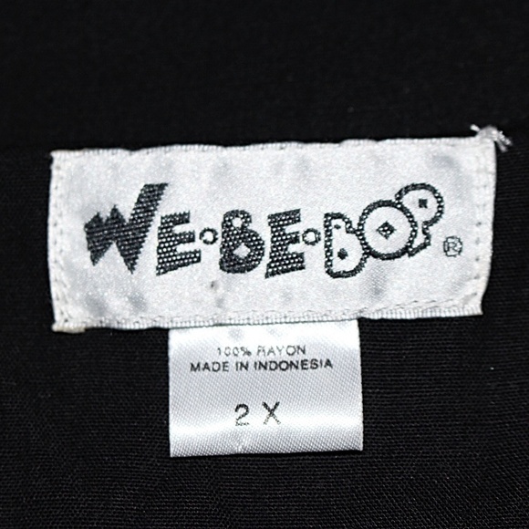 We Be Bop *Art to Wear*, Tribal Long Vest, Beaded - sz 2X Plus, Vintage - Picture 6 of 8